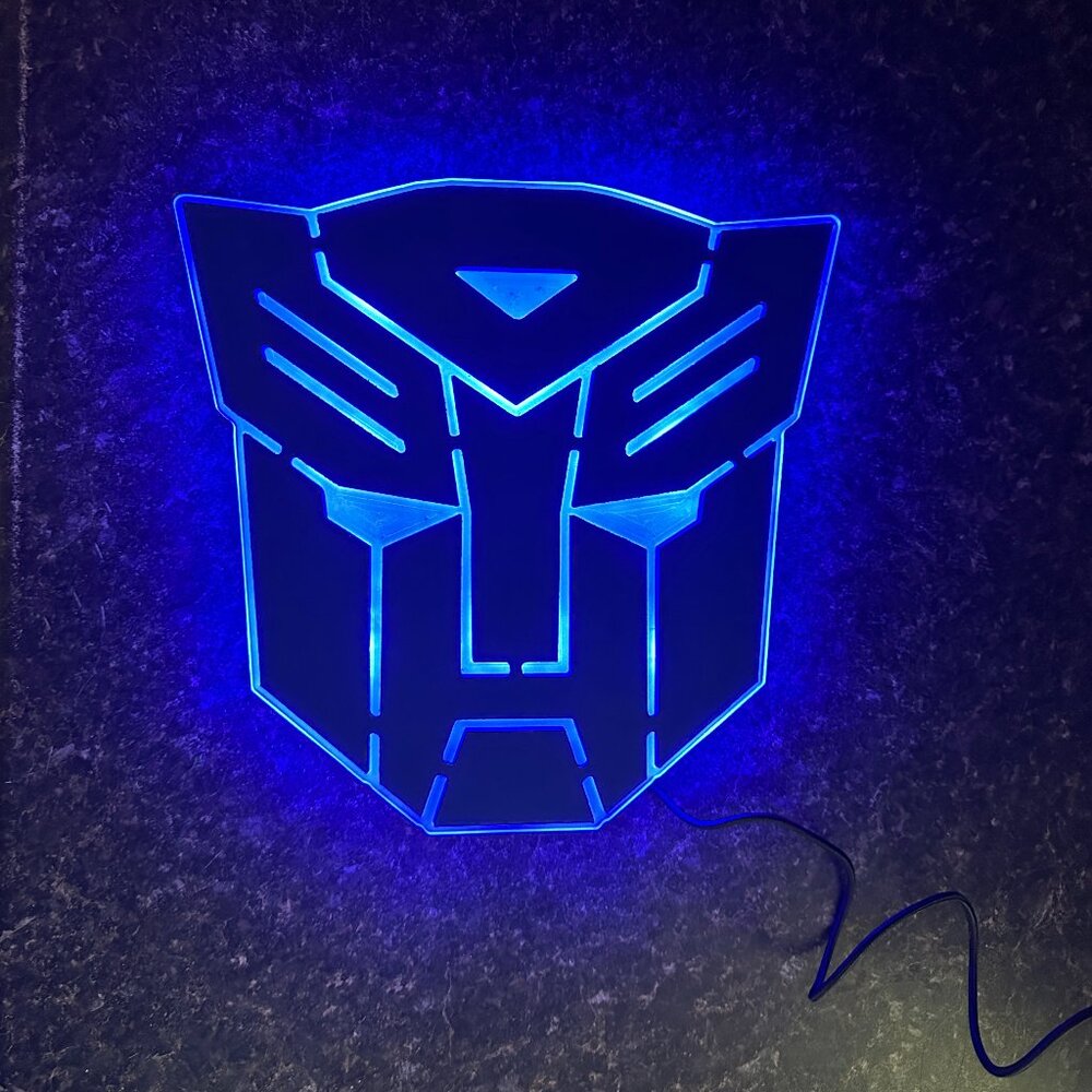 Transformers Light Up Decal - Picture 4 of 4